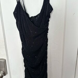 Elegant Black Mini Dress